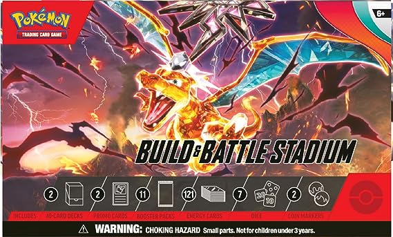 Pokemon - Scarlet & Violet 3 Obsidian Flames - Build & Battle Stadium