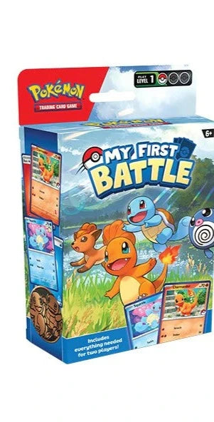 Pokemon My First Battle Charmander vs Squirtle
