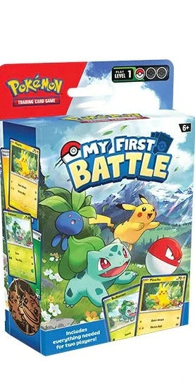 Pokemon My First Battle Bulbasaur vs Pikachu