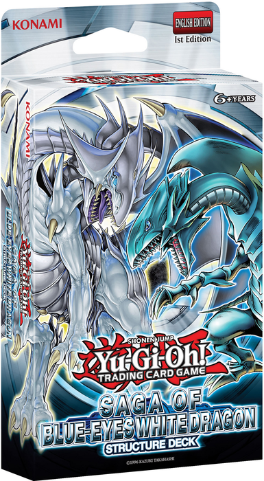 Yu-Gi-Oh  Saga Of Blue Eyes White Dragon Structure Deck Reprint Unlimited Edition