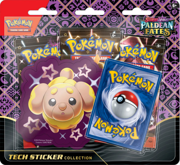Pokemon S&V 4.5 Paldean Fates - Tech Sticker Collection Fidough