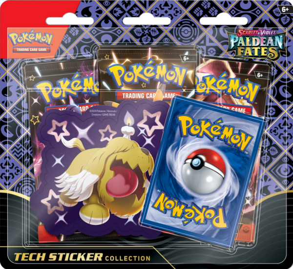 Pokemon S&V 4.5 Paldean Fates - Tech Sticker Collection Greavard