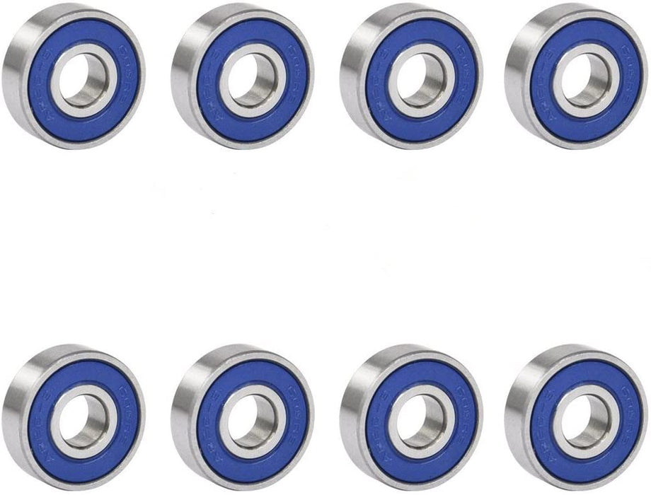 Skateboard Bearings ABEC-7 2RS rubber cover 22MM