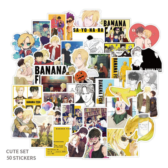 789.B7.Stickers Banana Fish Stickers Default Title