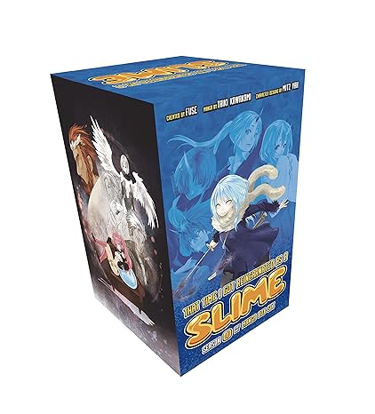 That Time I got reincarnated as a slime  Box Set Season 1 Vol 1 - 6 Box Set English
