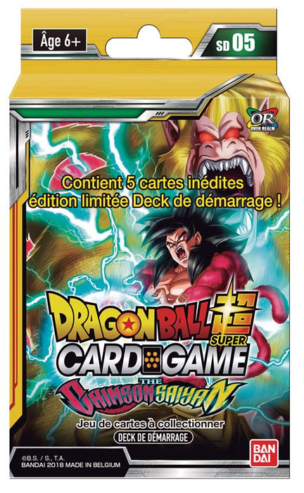 Dragon Ball Card Game Crimson Saiyan