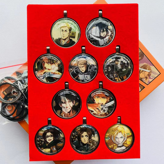 Attack on Titan - Box Set Keychain and Necklace