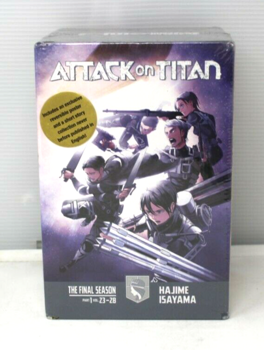 Attack on Titan Box Set Vol 23-28 Box Set English