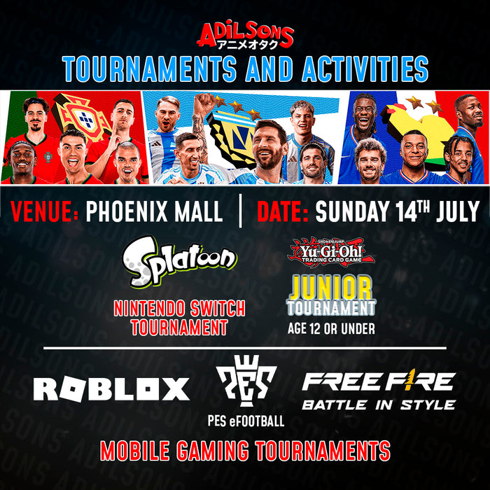 Phoenix Mall July Tournaments Nintendo and Mobile