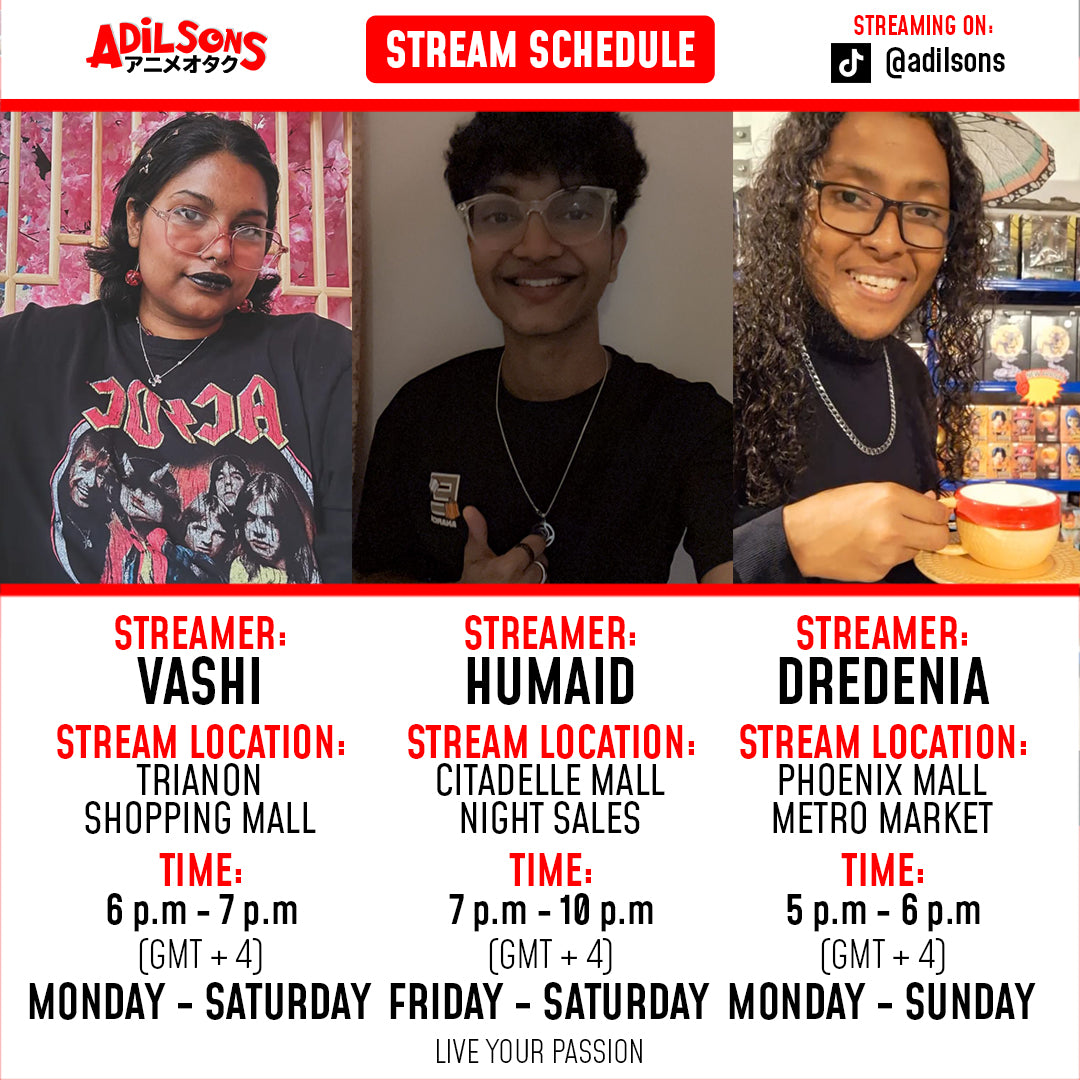 Stream Schedules