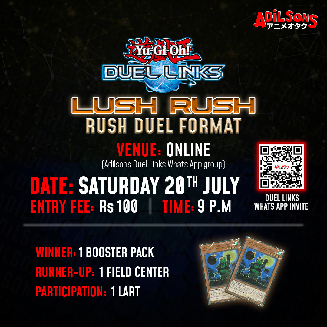 Lush Rush Duel Links July 2024 — Adilsons