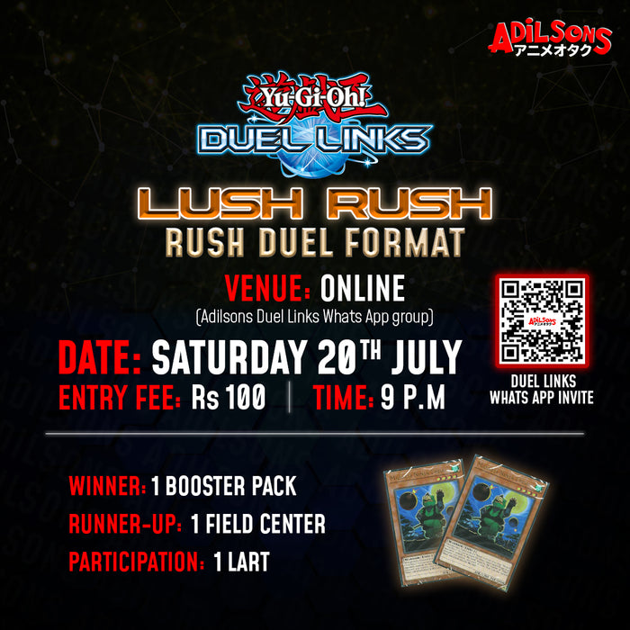 Lush Rush Duel Links July 2024