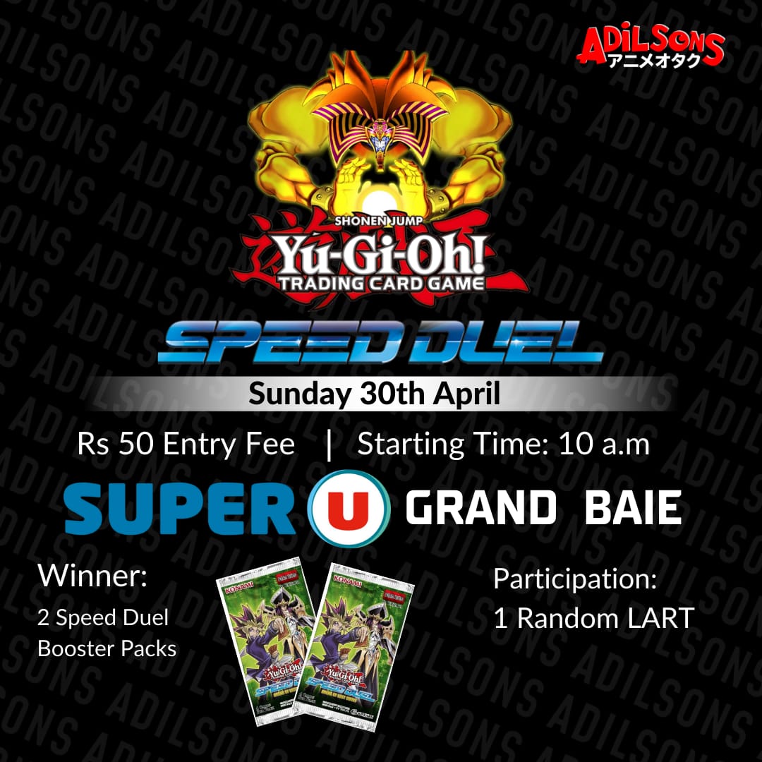 The Need for Speed: Adilsons Grand Baie Speed Duel Faceoff