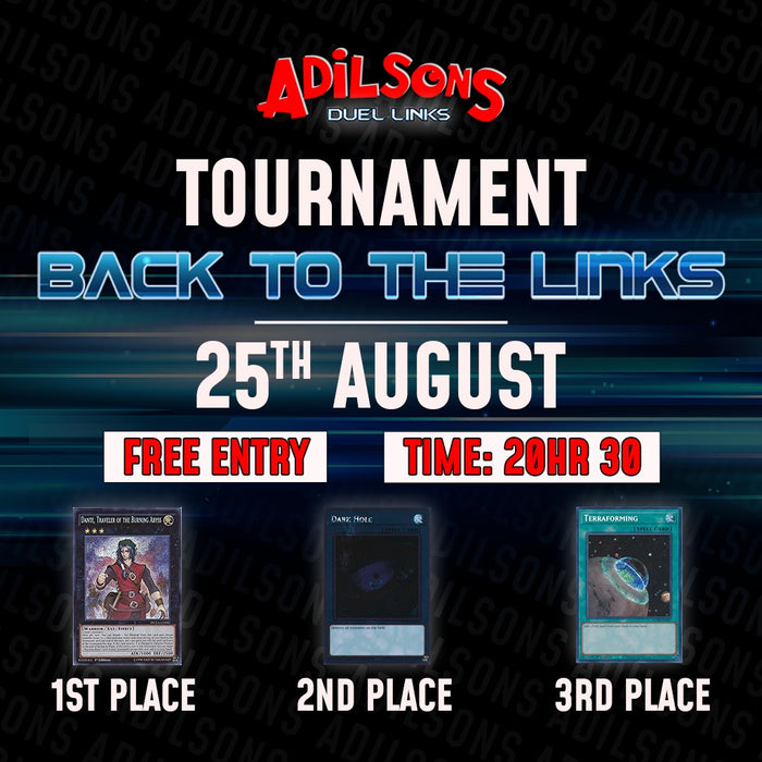 Get back on track after a long time of no Duel Links tournaments!