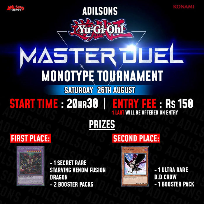 Bring the solidarity with your deck with only 1 Type of Monster!