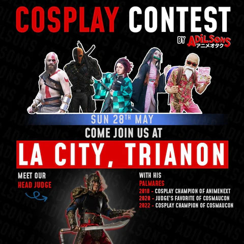 Cosplay contest at LA CITY, TRIANON on 28 May 2023