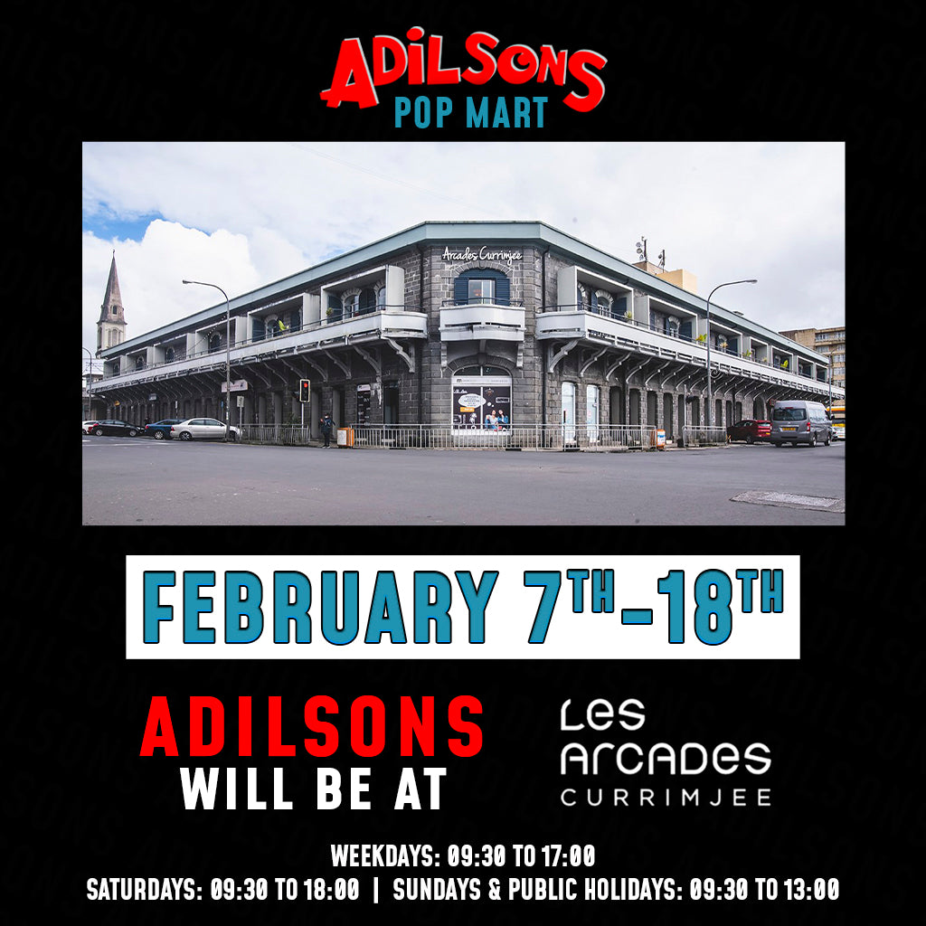 Adilsons Pop Mart Les Arcades Currimjee