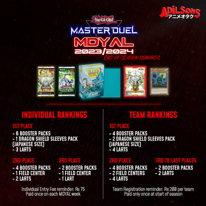 MDYAL 2023/2024 End of Season Rewards