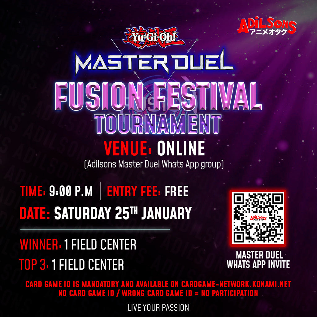 Master Duel Fusion Festival January 2025