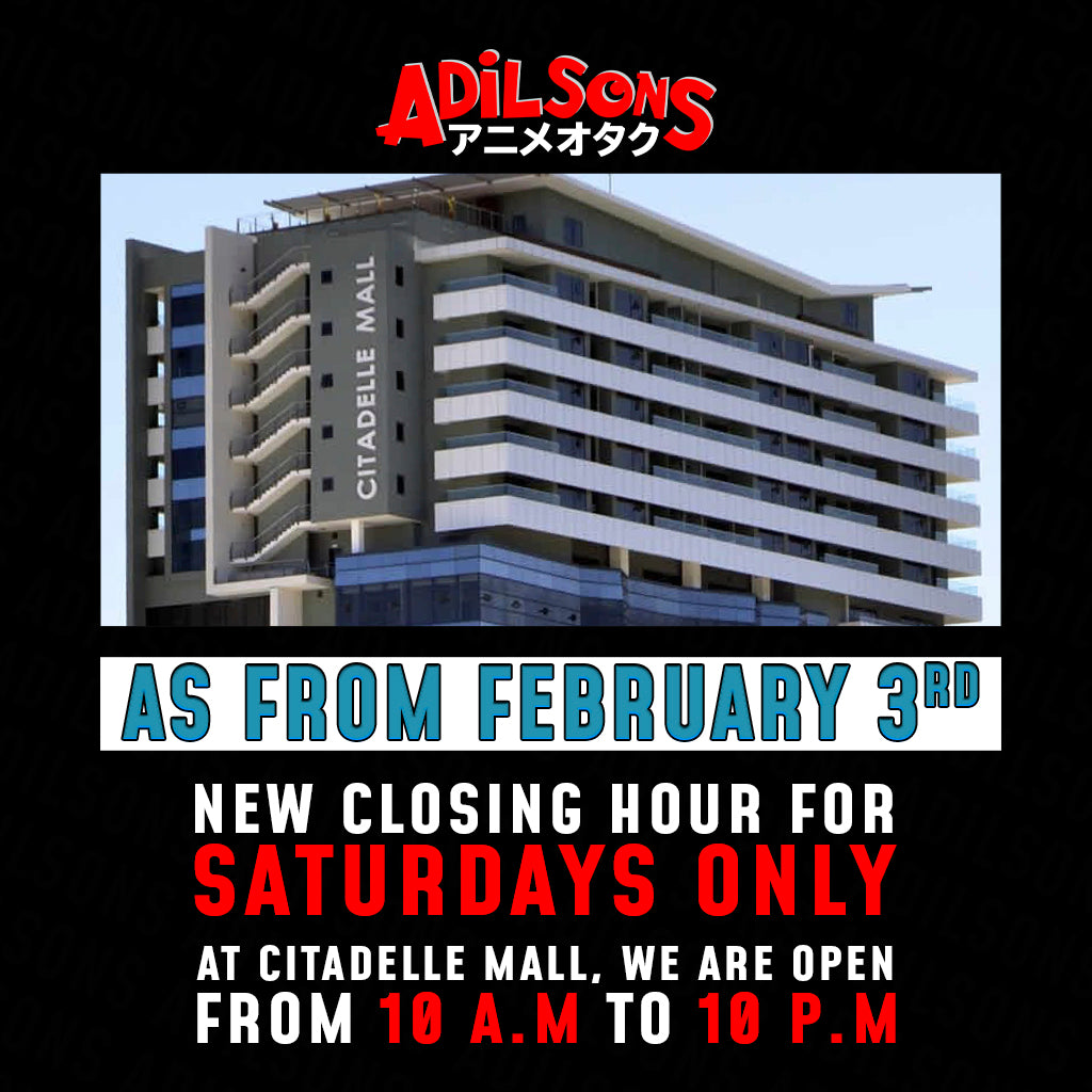 New Closing Hours on Saturdays Only - Citadelle Mall