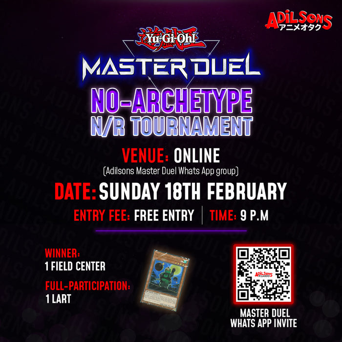 Master Duel No-Archetype Event February