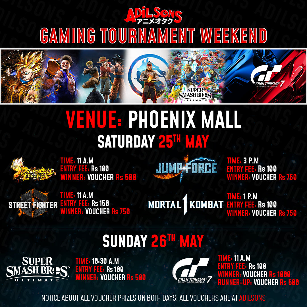 Gaming Tournament Weekend May 2024