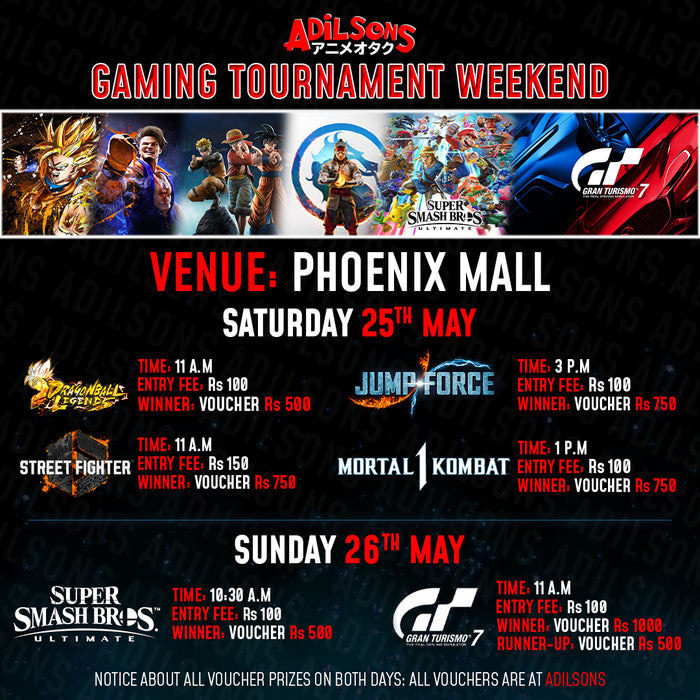 Gaming Tournament Weekend May 2024