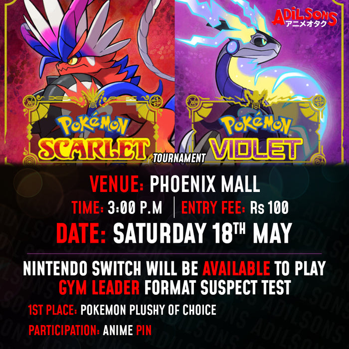 Pokemon Scarlet Violet Tournament May 2024