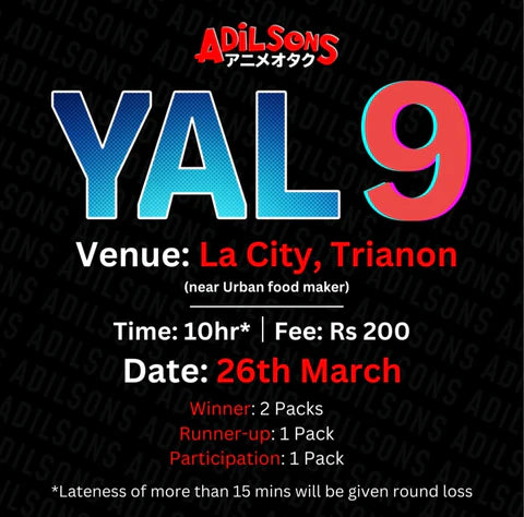 Yu-Gi-Oh! Adilsons League #9 on 26 March