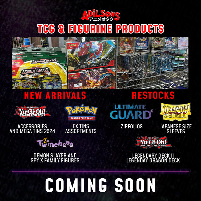 New Arrivals and Restocks of TCG And Figures September 2024