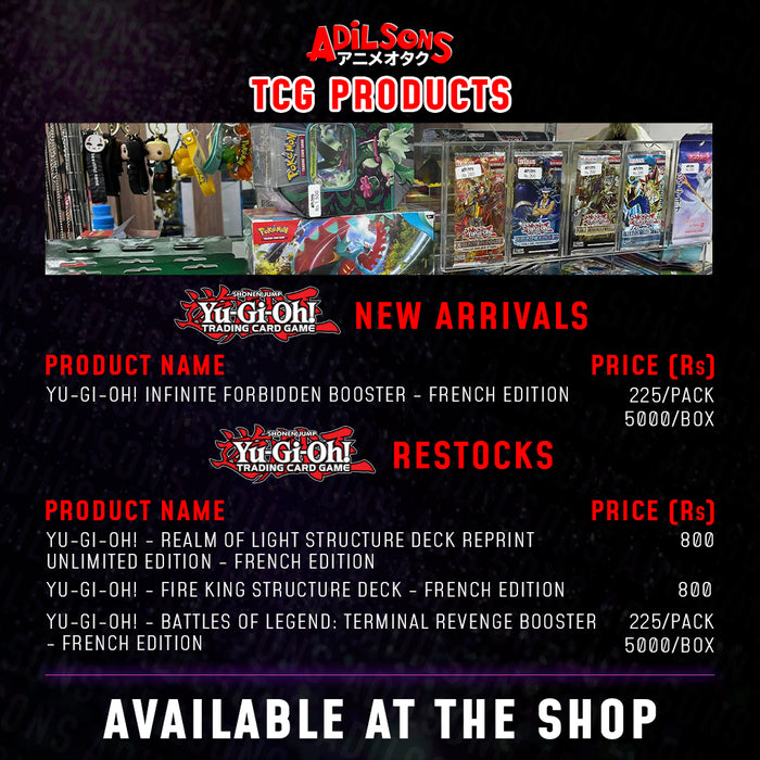 TCG New Arrivals and Restocks July 2024