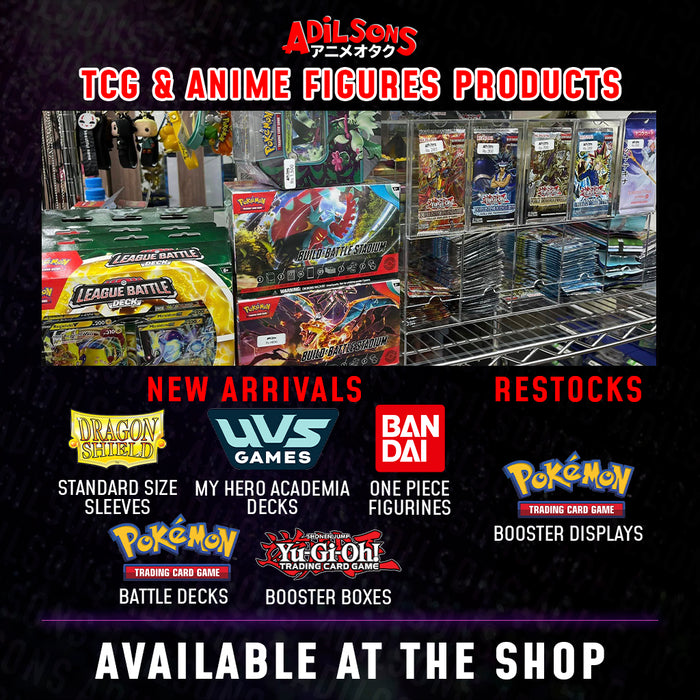 New Arrivals and Restocks TCG & Anime Figurines May 2024