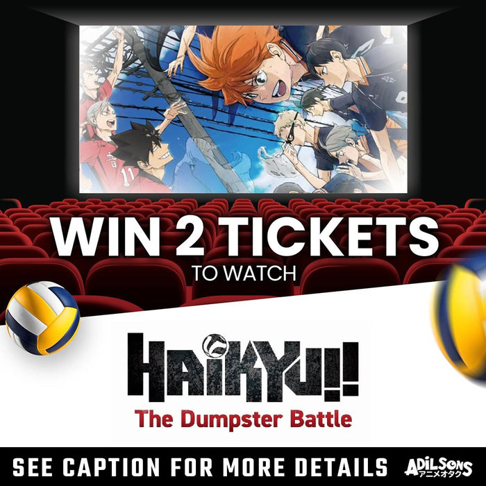 Get Ready for the Best Day Ever: Win Haikyuu Tickets!
