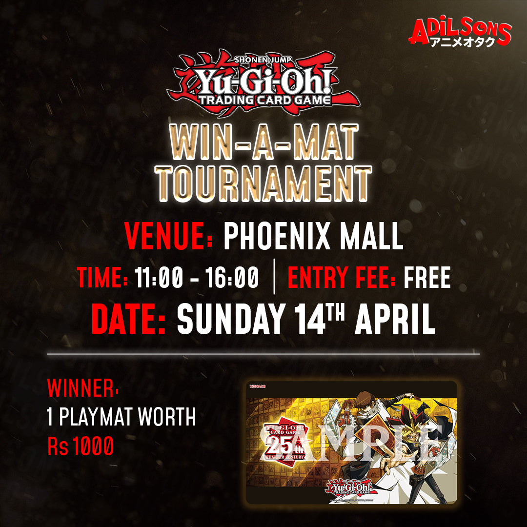 Win-A-Mat Yu-Gi-Oh! Tournament April