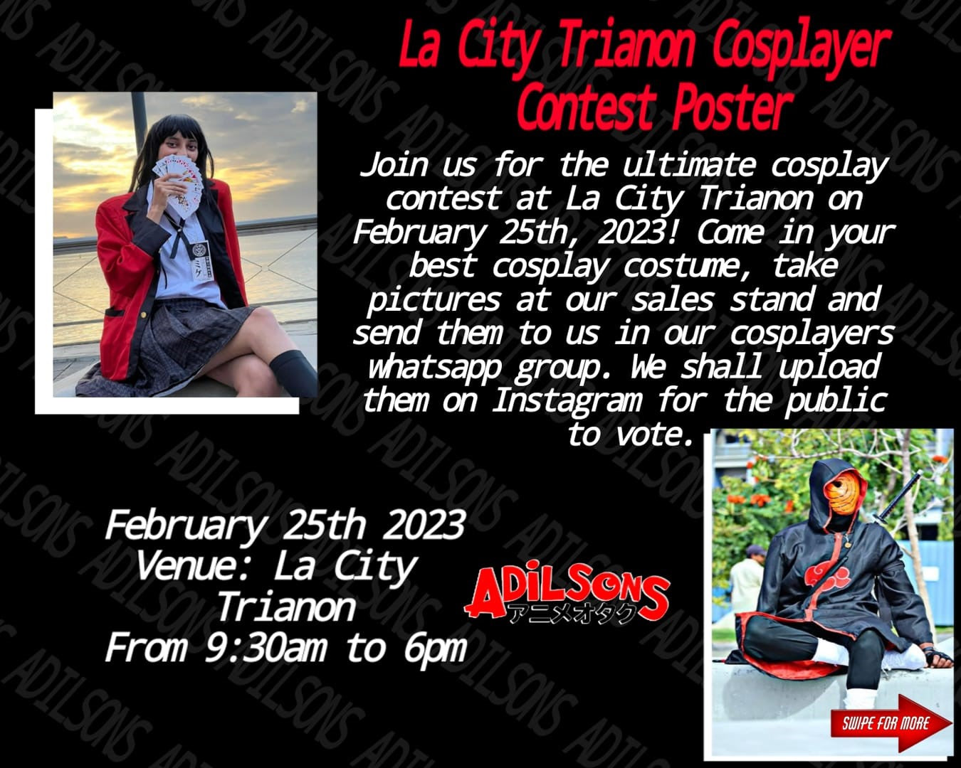 Snap Cosplay Contest At Trianon