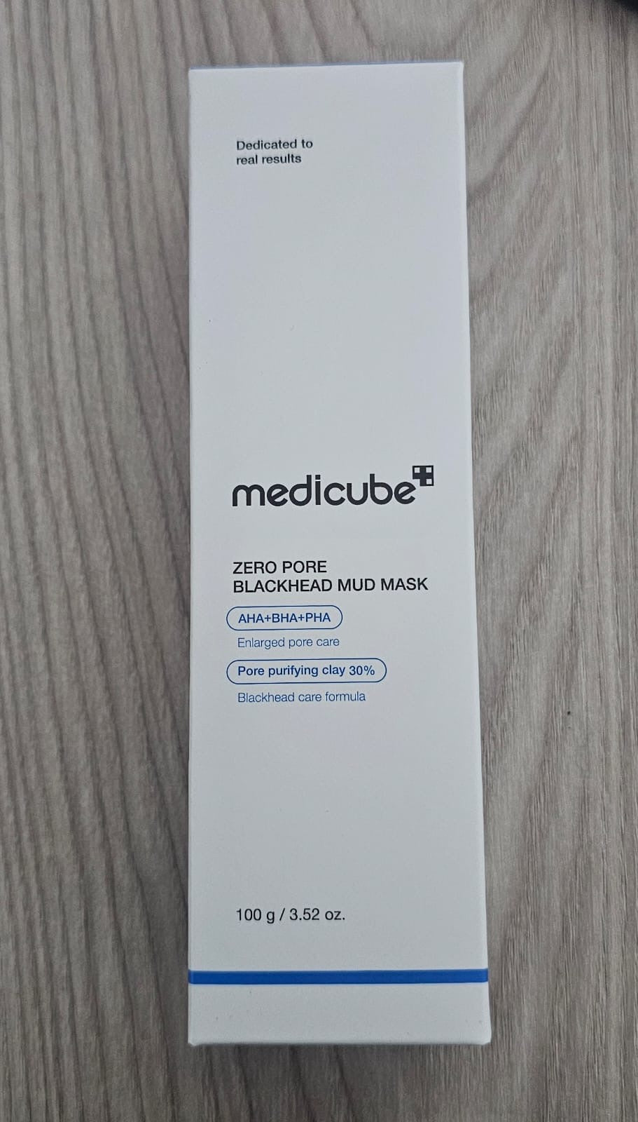 Newer white Medicube Zero Pore Blackhead Mud Mask 100 g carton