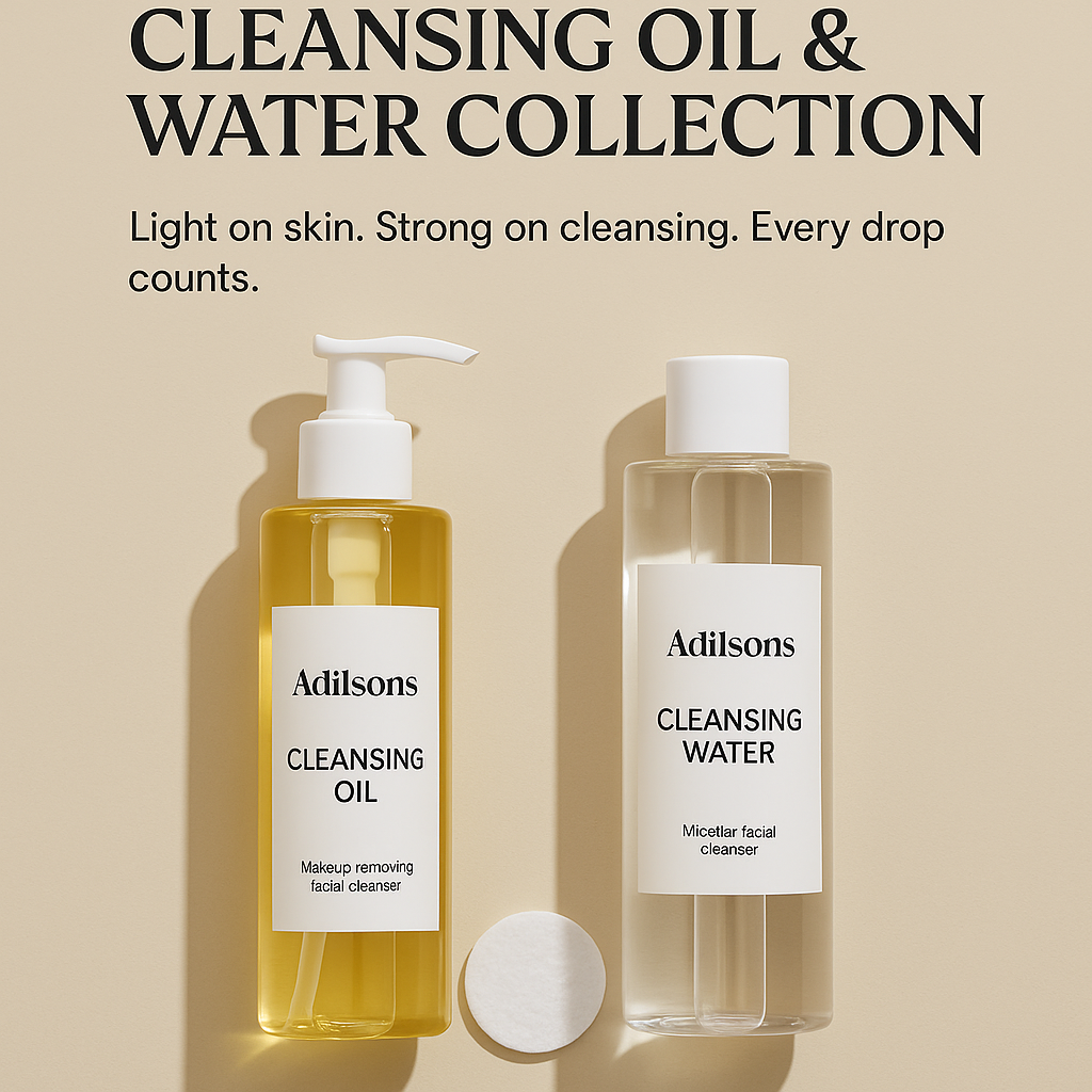 Adilsons Cleansing Oil & Water Collection