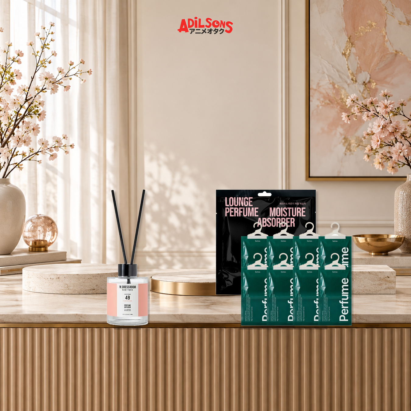 Adilsons Fragrance — Home & Fabric Fragrance Routine Picks collection display featuring all live product types