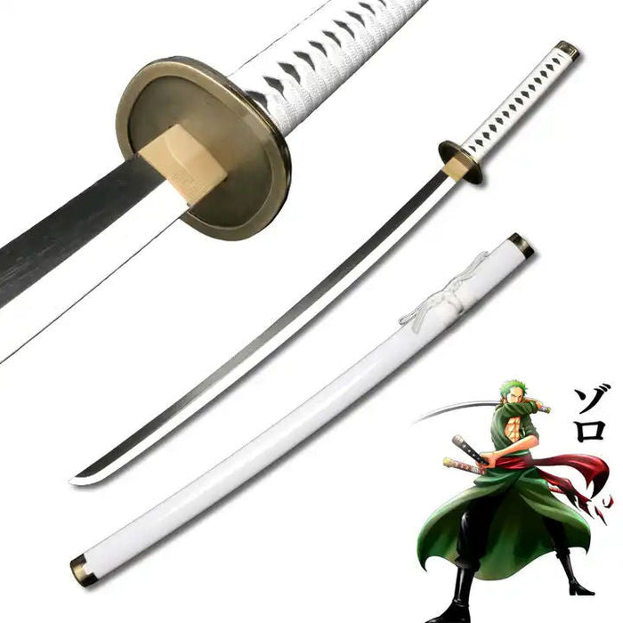 One Piece - Roronoa Zoro Wado Ichimonji Metal Katana