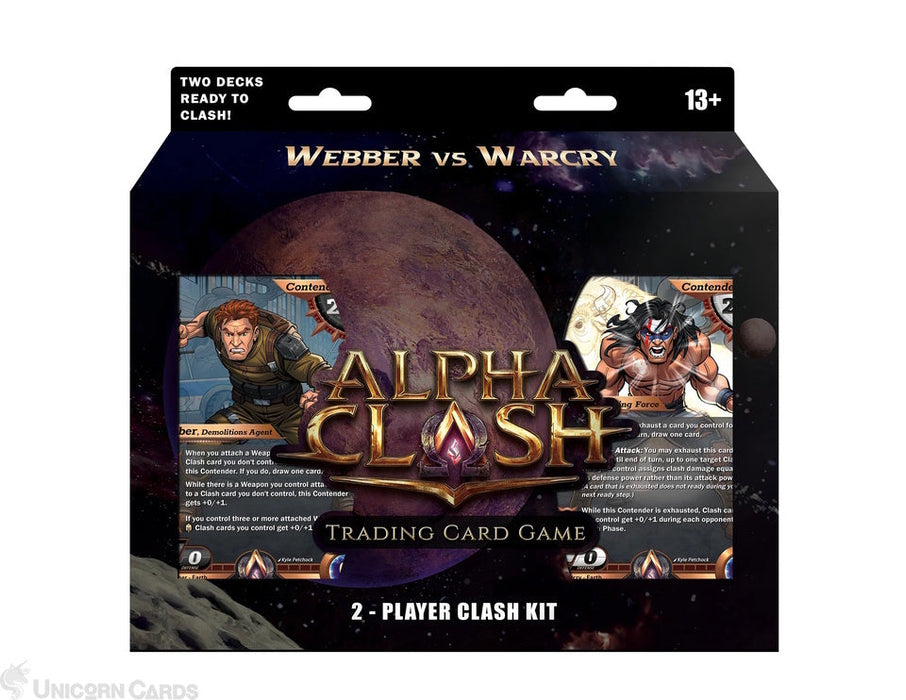 Alpha Clash TCG - Unrivaled 2 Player Clash Kit