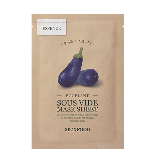 SKINFOOD SOUS VIDE MASK SHEET (EGGPLANT) 22G