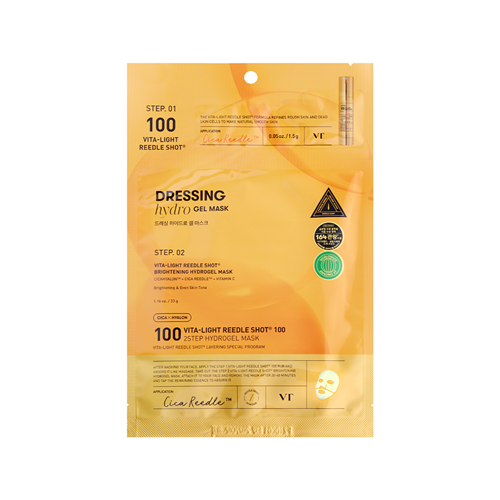 VT VITA-LIGHT REEDLE SHOT 100 2STEP HYDROGEL MASK (1.5G+33G)
