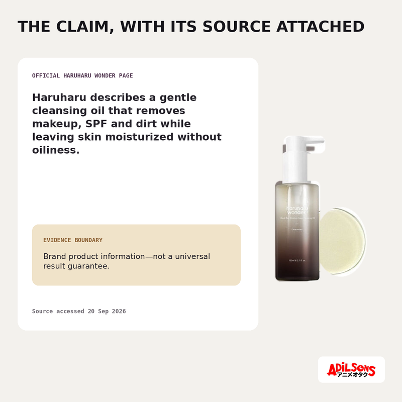 HARUHARU WONDER BLACK RICE MOISTURE DEEP CLEANSING OIL 150ML — creative 11 of 20