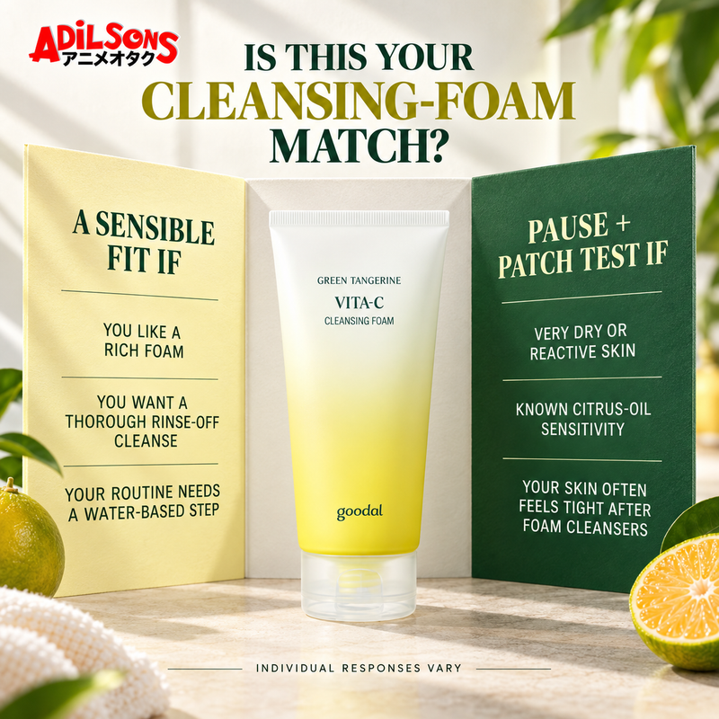 goodal Green Tangerine Vita C Cleansing Foam 150ml — creative 08 of 20