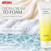 goodal Green Tangerine Vita C Cleansing Foam 150ml — creative 09 of 20