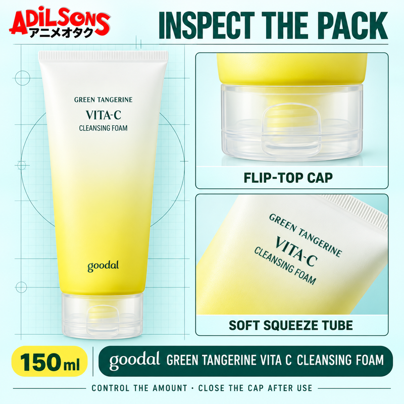 goodal Green Tangerine Vita C Cleansing Foam 150ml — creative 10 of 20