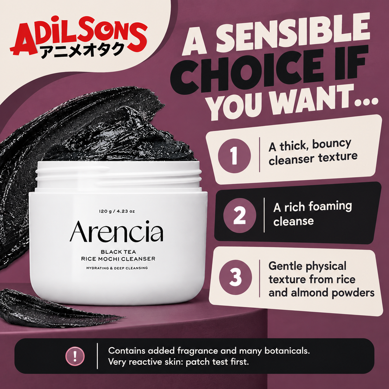 ARENCIA BLACK TEA RICE MOCHI CLEANSER 120G — creative 8 of 20