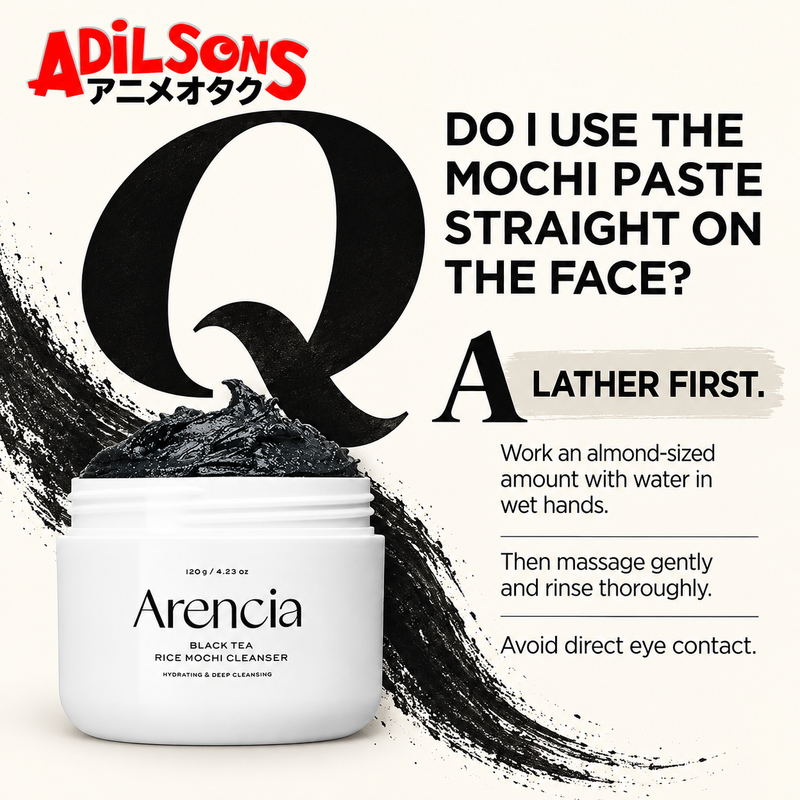 ARENCIA BLACK TEA RICE MOCHI CLEANSER 120G — creative 12 of 20