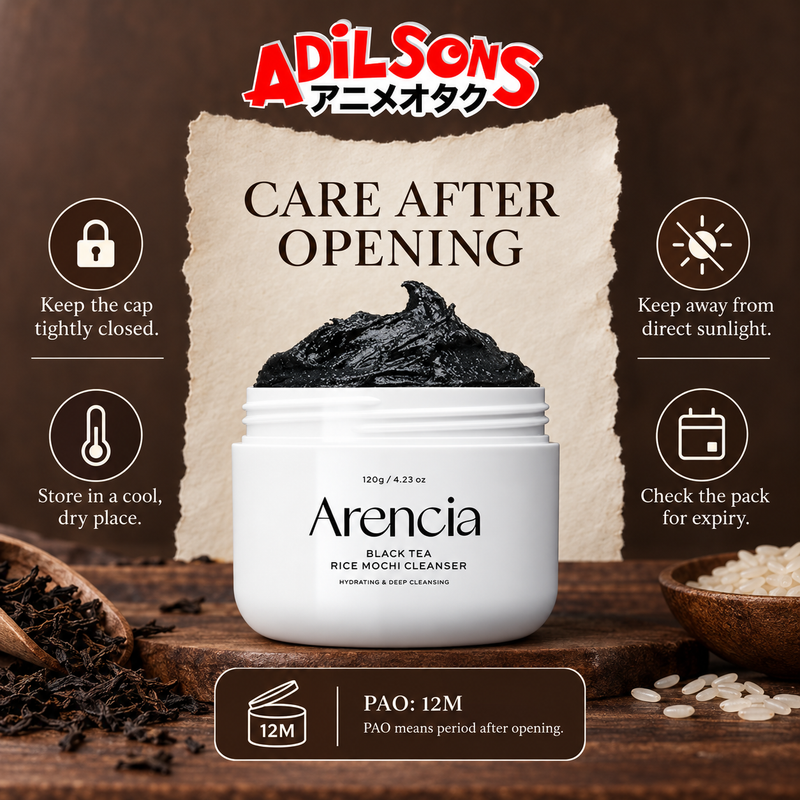 ARENCIA BLACK TEA RICE MOCHI CLEANSER 120G — creative 16 of 20