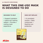 EQQUALBERRY Collagen Glow Up Hydrogel Mask 30g — creative 15